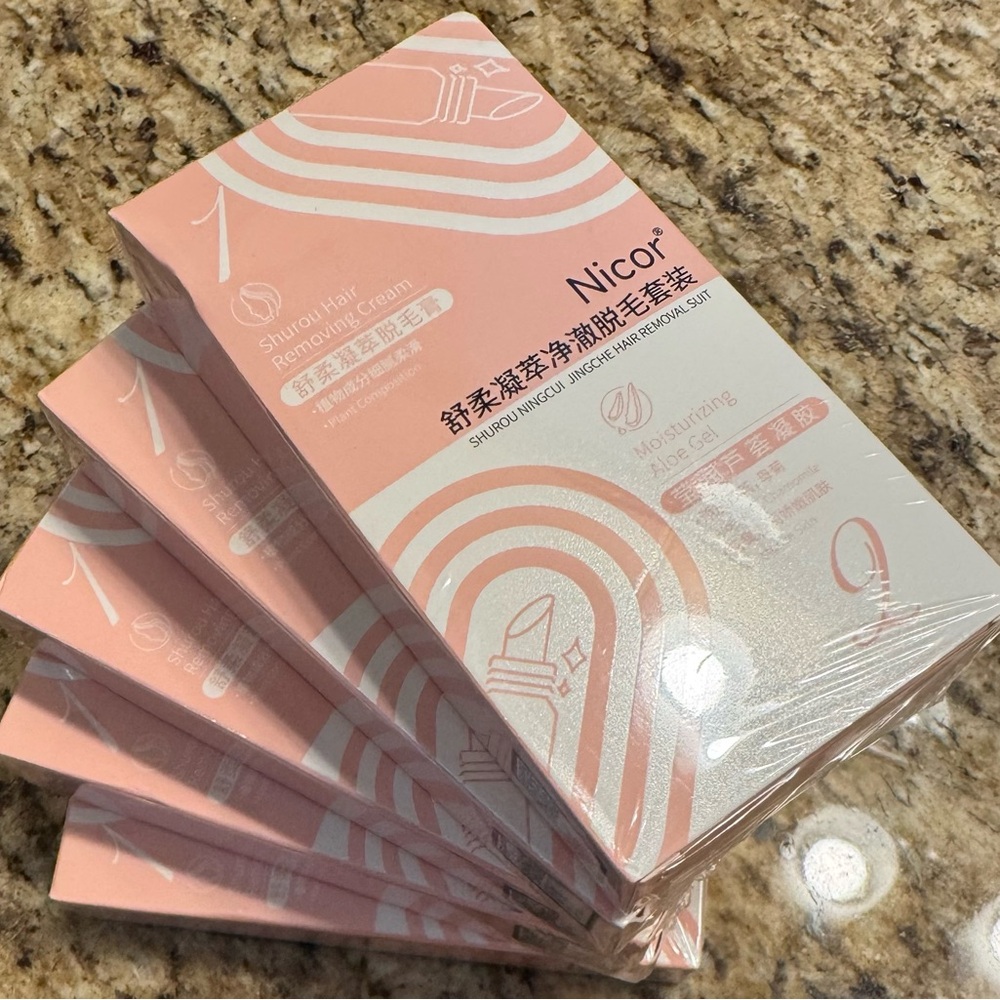 Pink Hair Removal Cream for Women